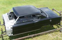1966-67 Chevy II Body Shell Automatic Shift Bucket Seats With Quarter Panels & Top Skin - Image 13