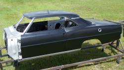 1966-67 Chevy II Body Shell Automatic Shift Bucket Seats With Quarter Panels, Top Skin, Doors & Deck Lid - Image 12