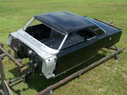 1966-67 Chevy II Body Shell Mini-Tubbed Automatic Shift Bucket Seat With Quarter Panels, Top Skin, Doors & Deck Lid - Image 14