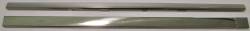 1955-57 Chevy Hardtop/Convertible Nomad Right Vertical Vent Window Channel Stainless Trim Set - Image 1