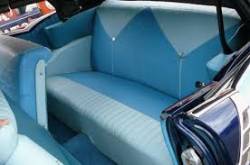 1955-57 Chevy Convertible Rear Seat Foam Cushion Set - Image 2