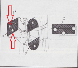 1955-57 Chevy Door Hinge To Cowl Bolt Set - Image 2