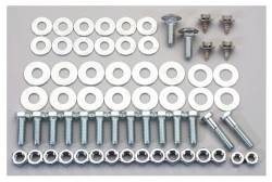 1956 Chevy Rear Bumper Stainless Steel Mounting Bolt Kit - Image 1
