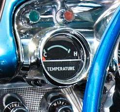 1957 Chevy Temperature Gauge Lens - Image 2