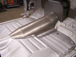 1955-57 Chevy Enlarged Transmission Tunnel For Use With Recessed Firewall - Image 4