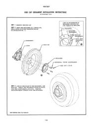1957-58 Chevy Three-Bar Wheel Spinners Set - Image 2