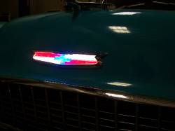 1955 Chevy Lighted LED Hood Emblem Assembly - Image 3