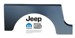 1976-1995 Jeep YJ WRANGLER RIGHT REAR QUARTER PANEL WITH B POST REINFORCEMENT - Image 1