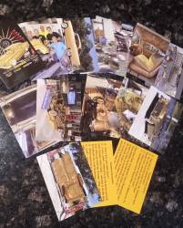 Collectible 15-Card Set With Box General Motors 50,000,000th Golden 1955 Chevy - Image 2