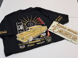 Small (S) Fifty Millionth Black T-Shirt & License Plate Package - Image 1