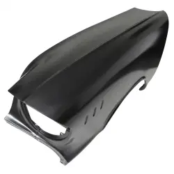 1957 Chevy  Left & Right Front Fenders w/Trim Holes Pair - Image 6