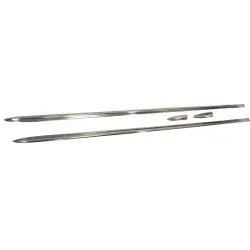 1957 Chevy 2-Door 150 Series  Stainless Steel Side Trim Set - 4 Pieces - Image 4