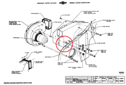 1955-56 Chevy Deluxe Heater Control Valve - Image 2